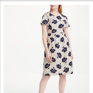 Boden Sierra Textured Fit & Flare Dress ~~ Size 10